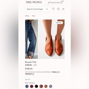 Free people royale flat